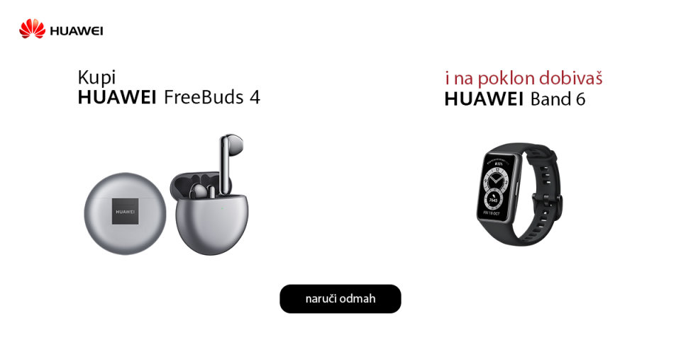 Huawei FreeBuds 4 i Huawei Band 6