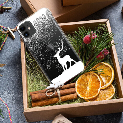 Božićna maska za mobitel Apple iPhone 7/8/SE 2020 Reindeer
