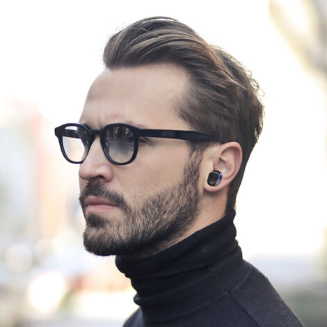 Borophone BC29 Lambent Mini Wireless Headset Black