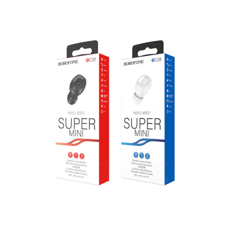 Borofone Shiny Sound Wireless Headset (BC28) Black