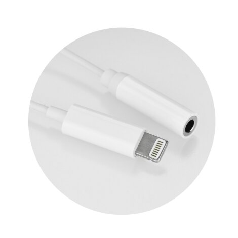 3,5mm Headphone Jack na Lightning Cable adapter