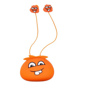 Earphones Jellie Monster Orange narančasta