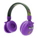 Headphones Jellie Monster Tiger ljubičasta