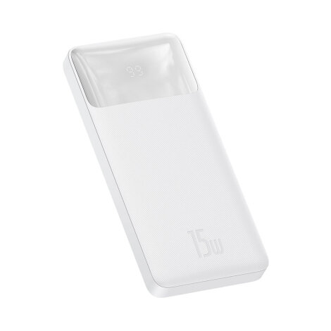 Baseus 15W Power Bank 10000mah White