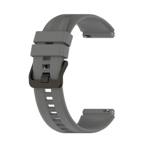 Silikonski Remen za sat 22mm sivi