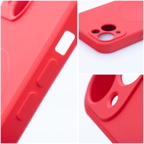 Silicone Mag iPhone 12 mini red