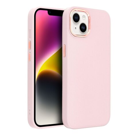 Frame case Samsung Galaxy A14 powder pink