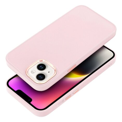 Frame case Samsung Galaxy A14 powder pink