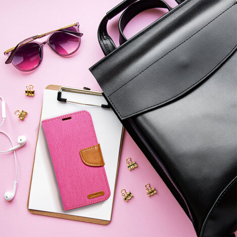 BOOK Canvas Xiaomi Redmi Note 12 Pro+ 5G pink