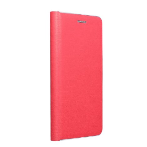 Preklopna maska Book Luna za Xiaomi Redmi Note 12 Pro 5G crvena