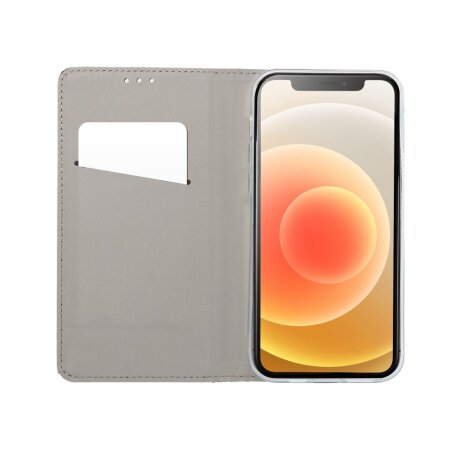 Preklopna maska Book Magnetic za Xiaomi Redmi Note 9s / 9 Pro ​​​​​​​zlatna