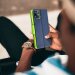 Book Magnetic Xiaomi Redmi Note 12 5G plavo-zelena