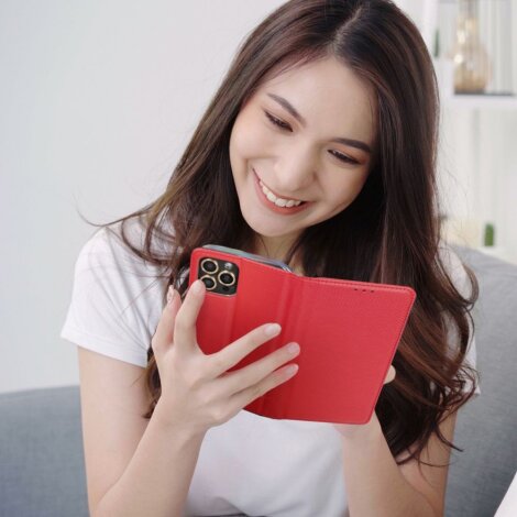 Book Magnetic Xiaomi Redmi Note 12 5G crvena