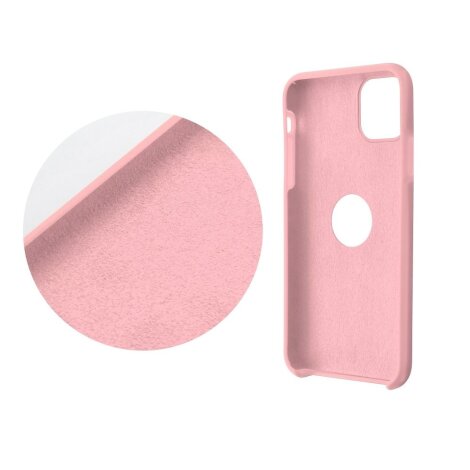 Silicon Premium iPhone 12 Pro Max pink