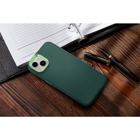 Frame case iPhone 12 mini green