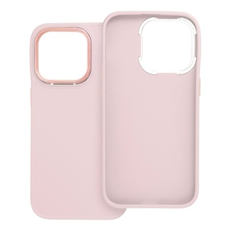 Frame case iPhone 14 Pro Max powder pink