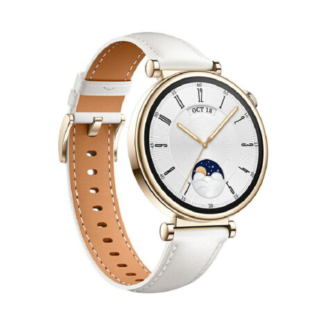 Huawei Watch GT4 B19L white leather