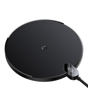 Baseus LED wireless charger Gen2 15W crna