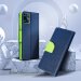 BOOK MAGNETIC Motorola Moto E30/E40 plavo-zelena