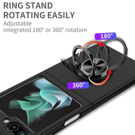 Kong Ring Samsung Galaxy Z Flip5 5G crna