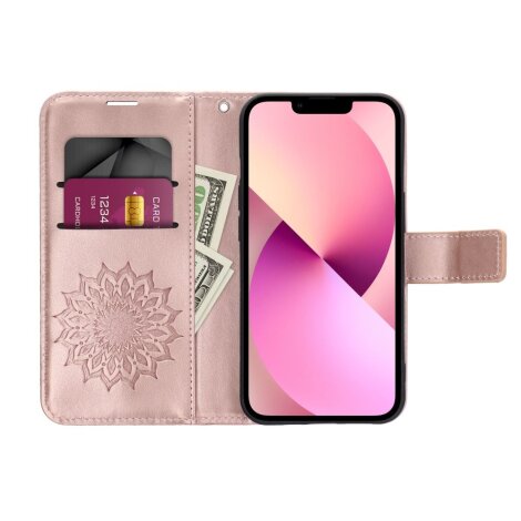 Book Mezzo Samsung Galaxy A15 mandala rosegold