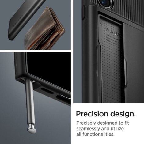 Spigen Slim Armor CS Samsung Galaxy S24 Ultra crna