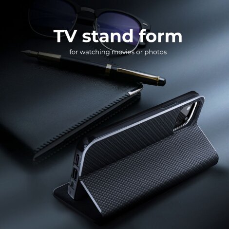 Book Carbon Luna Samsung Galaxy S24 Ultra crna