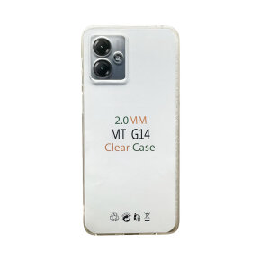 CLEAR CASE Motorola Moto G14 prozirna