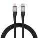 Blue Star USB-C na Lightning 1,2m Black
