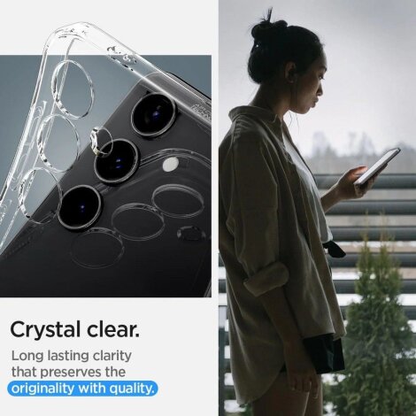 Spigen Liquid Crystal Samsung Galaxy S24+ prozirna