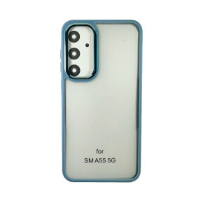 Satin Matt Case Samsung Galaxy A55 5G plava