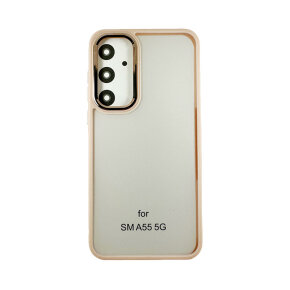 Satin Matt Case Samsung Galaxy A55 5G pink