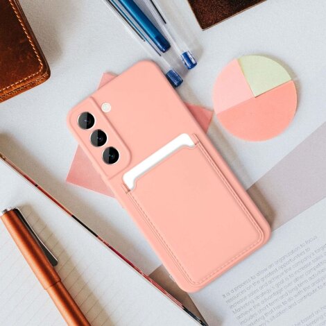 Card case Samsung Galaxy A35 5G pink