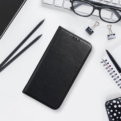 Book Smart Magneto Xiaomi Redmi Note 13 Pro+ crna