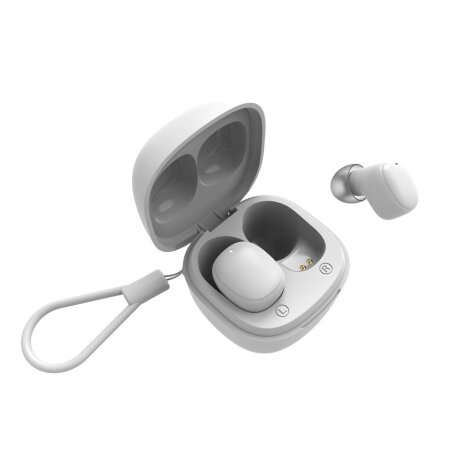 Blue Stars Mini Wireless Headphones (A19) White