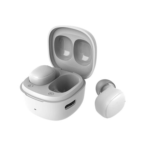 Blue Stars Mini Wireless Headphones (A19) White