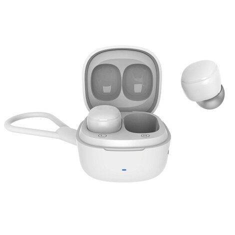 Blue Stars Mini Wireless Headphones (A19) White