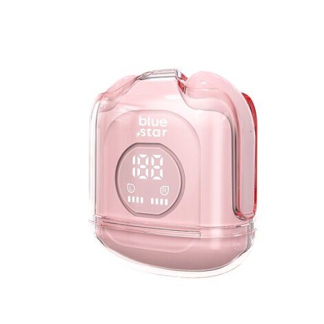 Blue Star Transparency Earphones (Fi22) Pink