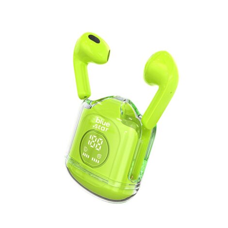 Blue Star Transparency Earphones (Fi22) Green