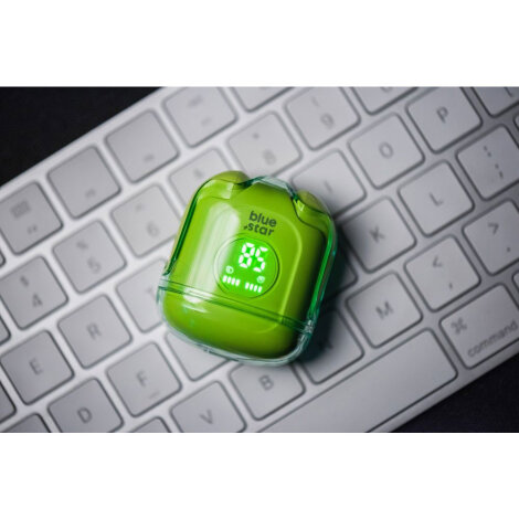 Blue Star Transparency Earphones (Fi22) Green