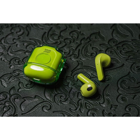 Blue Star Transparency Earphones (Fi22) Green