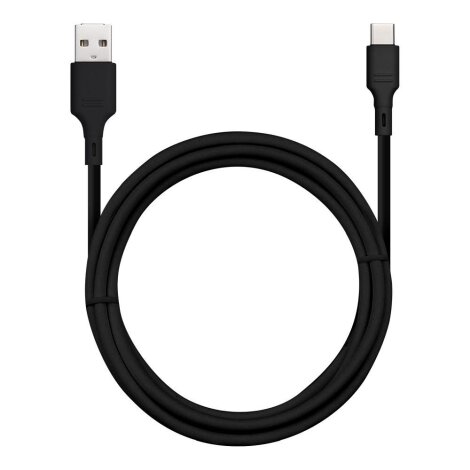 Blue Star USB-A na USB-C 3A 1m Black