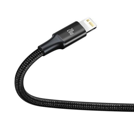 Baseus cabel 3u1 USB-C 20W 1,5m Black