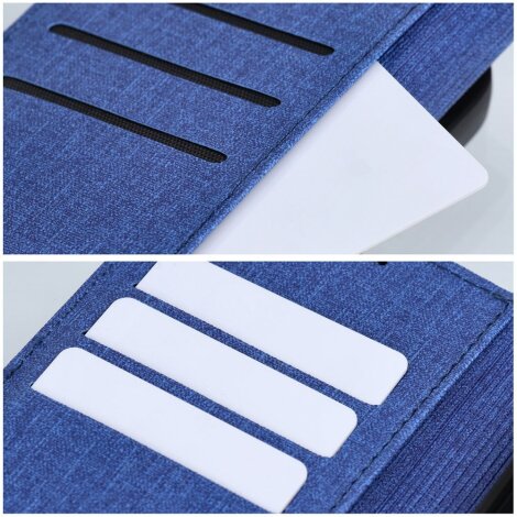 Book GOMMA Samsung Galaxy S25 plava