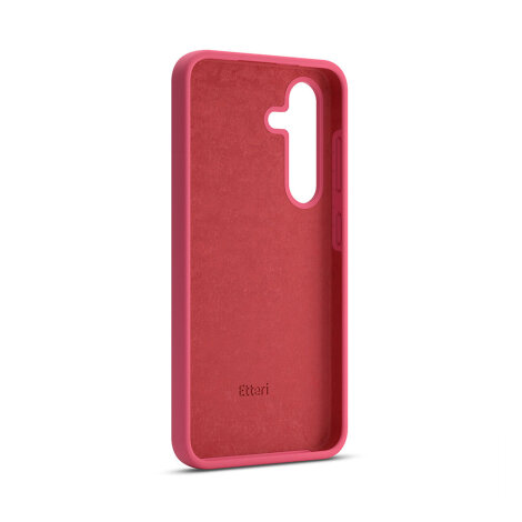Etteri Silicone case Samsung Galaxy S24 raspberry