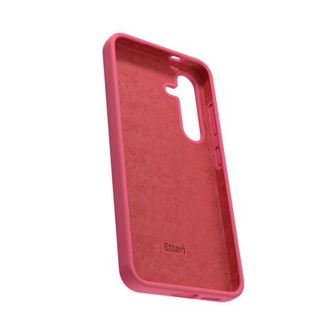 Etteri Silicone case Samsung Galaxy S24 raspberry