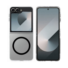 HCD4 MAG Case Samsung Galaxy Z Flip6 prozirna