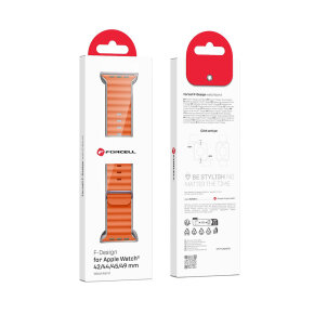 FA12 silikon Apple watch 42/44/49 orange
