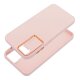Frame case Samsung Galaxy S25 powder pink