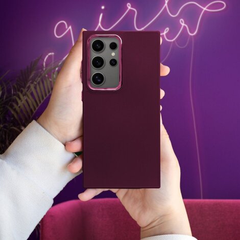 Frame case Samsung Galaxy S25+ purple
